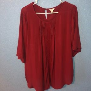 ❤️Cato’s rustic red top❤️
